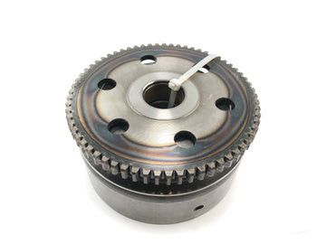Yamaha XV 1600 Wild Star VP08 [2002] - Alternator rotor pole wheel with starter freewheel - 0