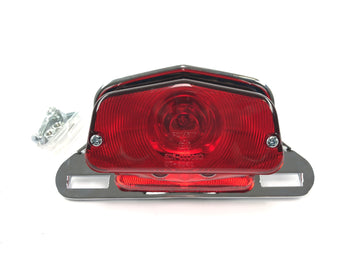 Kawasaki W 650 EJ650A [1999] - taillight taillight brake light with holder chrome not original - 0