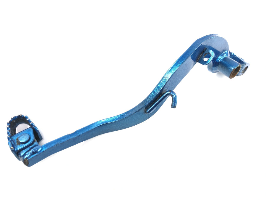 Yamaha DT 125 R DE03 [2000] - Brake pedal rear wheel brake lever foot brake lever blue
