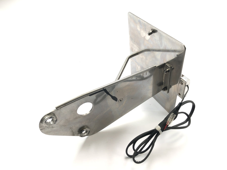 Yamaha XVS 650 4VR [1997] - License plate holder side license plate holder stainless steel