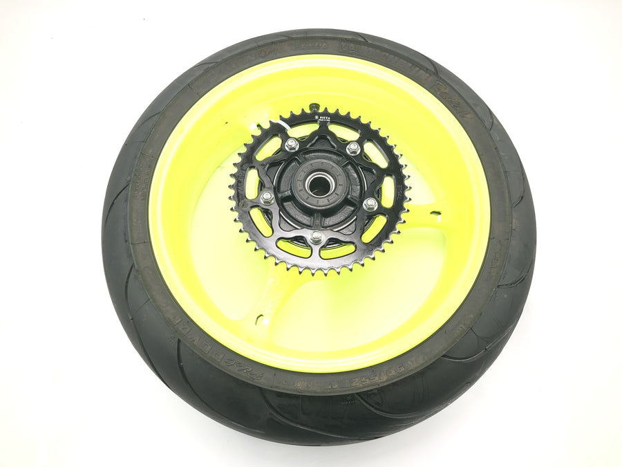 Suzuki GSX R 1000 WVB6 K6 [2006] - rear wheel rim neon yellow 6.00 x 17"