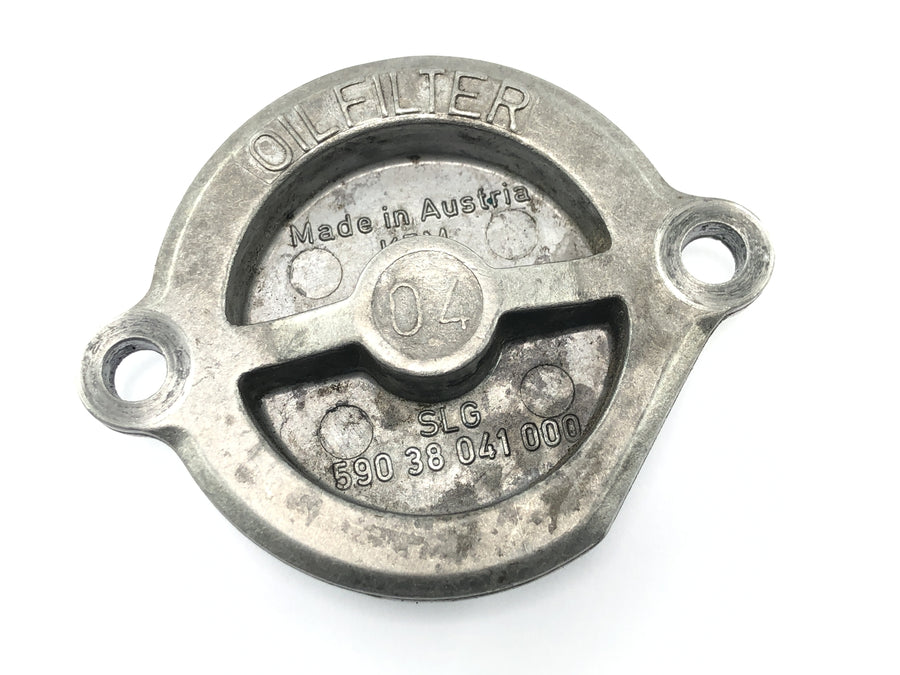 KTM 950 Adventure LC8 [2004] - Oil filter cover oil filter cover engine cover