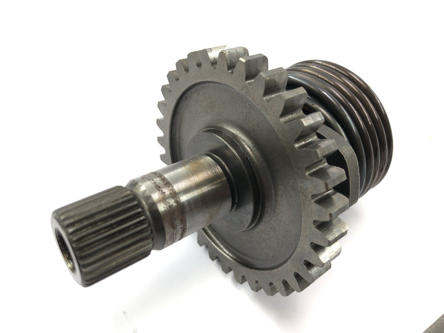 Kawasaki W 650 EJ650A [1999] - Kickstarter shaft kickstart axle gear