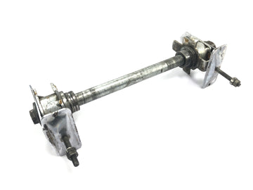 Honda NSR 125 JC20 [1991] - Rear axle thru axle with chain tensioner - 0