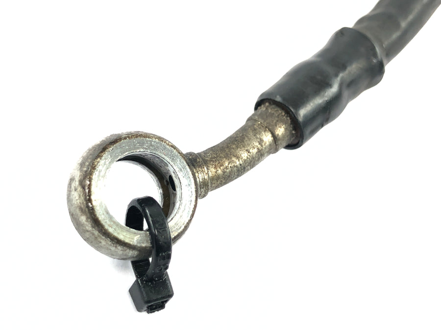 Yamaha TT 600 E 4GV [1995] - rear brake line, steel braided brake hose
