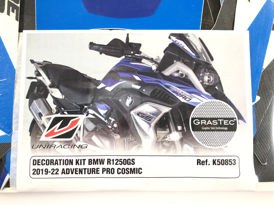 BMW R 1200 GS - decal set sticker kit adhesion set Adventure Pro Cosmic