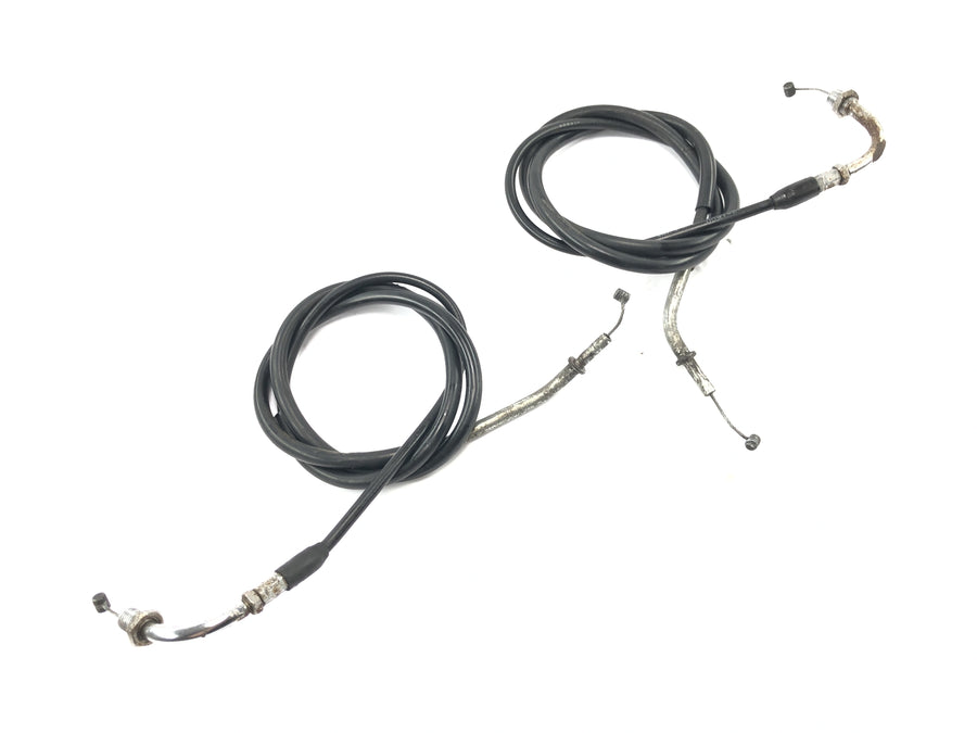 Kawasaki W 650 EJ650A [1999] - Throttle cable Bowden cable opener and closer set