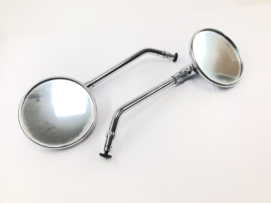 Triumph Speedmaster 900 [2003] - Rear view mirror set handlebar mirror pair chrome round