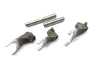 Honda NSR 125 JC20 [1991] - shift forks shift fork set shift forks gearbox-3