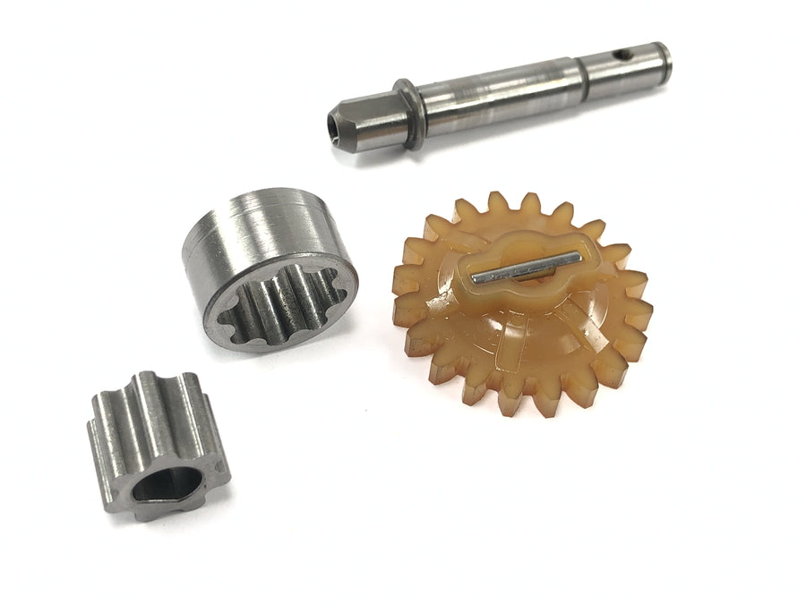 Honda CRF 450 R [2007] - Oil pump inner rotor outer rotor drive shaft gear set