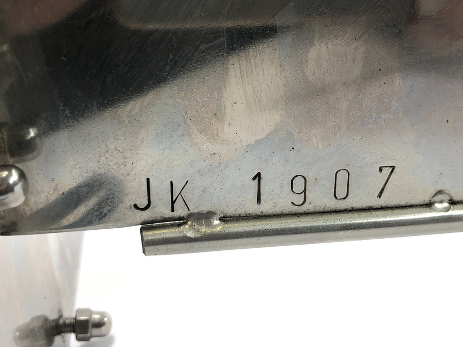 Yamaha XVS 650 4VR [1997] - License plate holder side license plate holder stainless steel