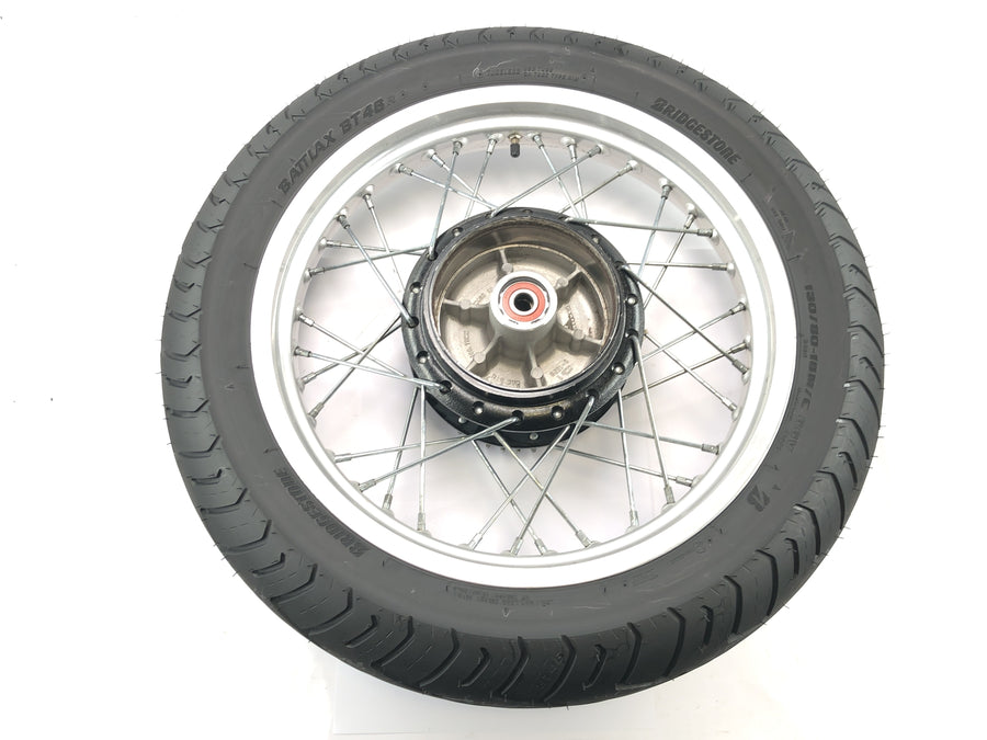 Kawasaki W 650 EJ650A [1999] - rear wheel rear wheel rim spoke wheel 2.75 x 18"