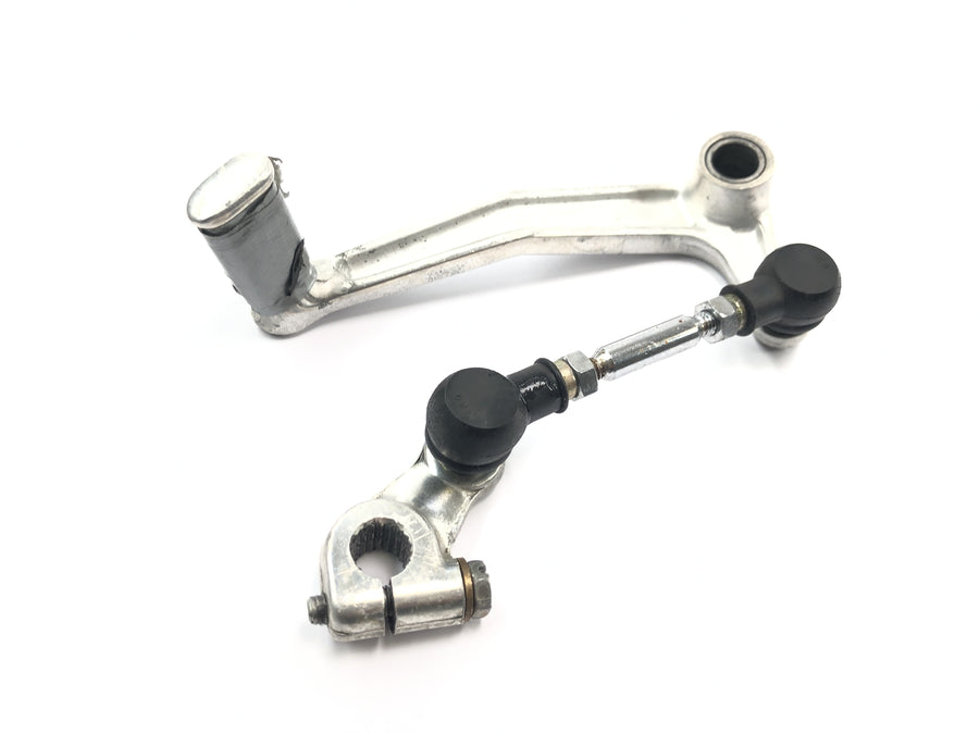 Suzuki GSX R 1100 GU74C [1987] - shift lever with shift linkage shift lever deflection
