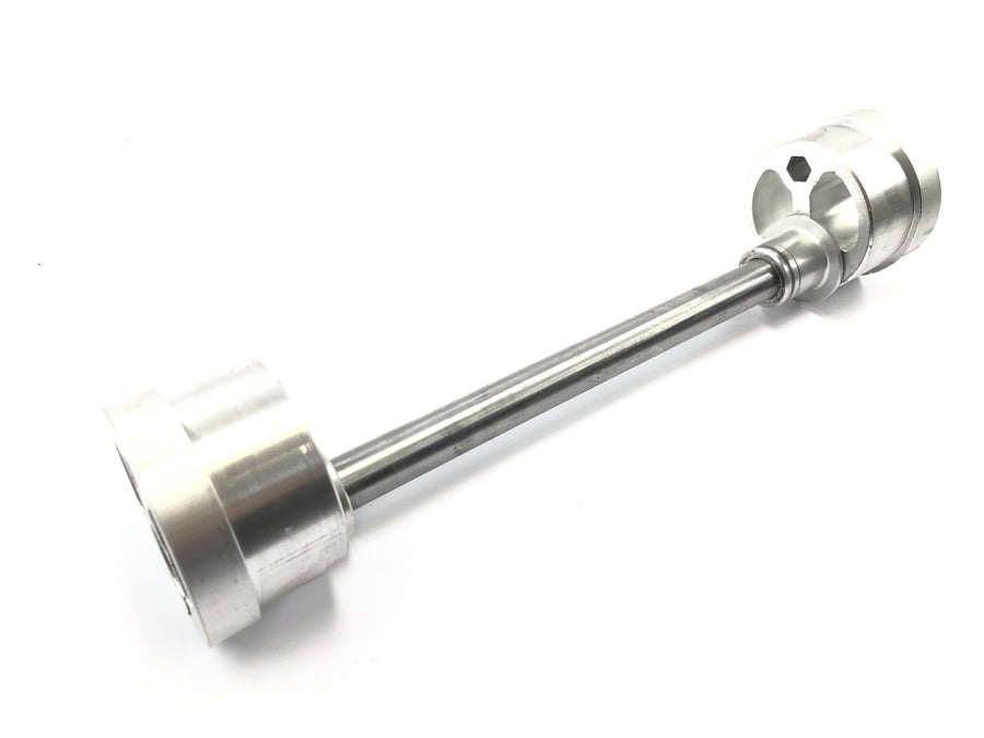 Triumph Daytona 1200 T300D [1994] - Rear axle with eccentric chain tensioner
