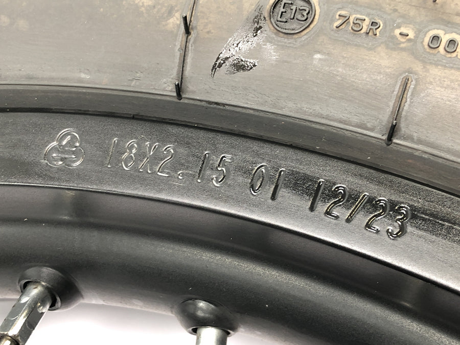 Aprilia SX 125 KX [2018] - Rear wheel rim spoke wheel 2.15 x 18"