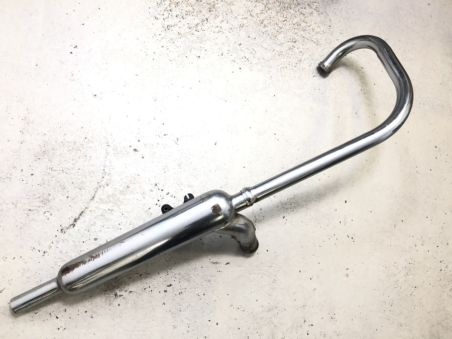 Kawasaki W 650 EJ650A [1999] - Exhaust system right, exhaust manifold, silencer