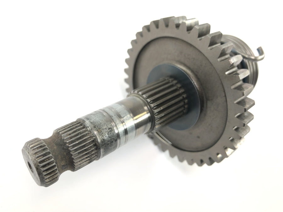 Honda XR 600 R PE04 [1992] - Kickstarter shaft kickstart axle gear return spring