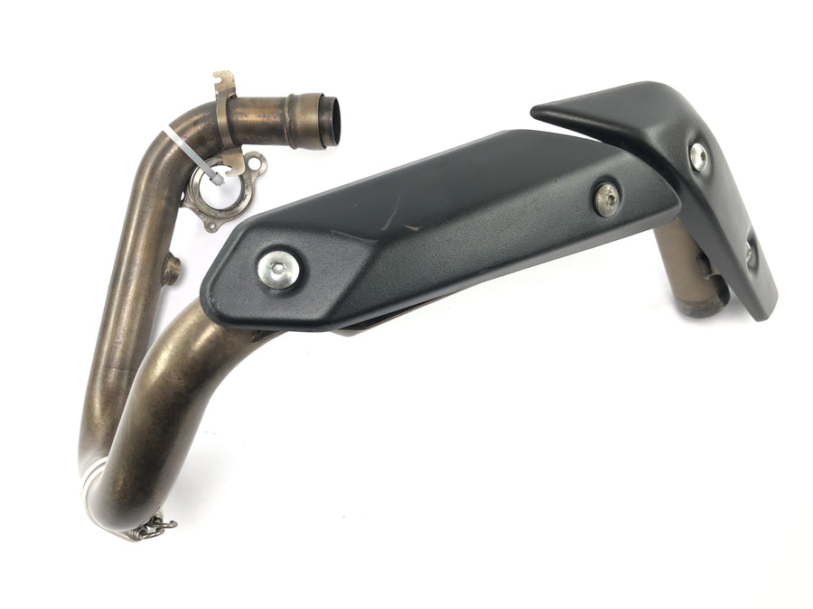 SWM RS 125 R B2 [2020] - Exhaust manifold Y-pipe with heat shield