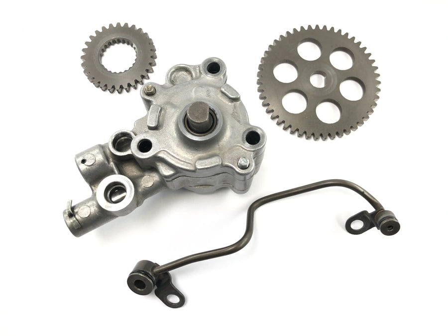 Honda XR 600 R PE04 [1992] - Oil pump pump unit gear oil line