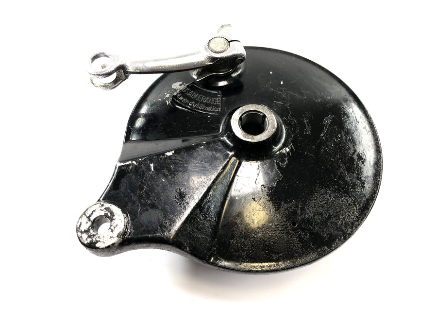 Kawasaki W 650 EJ650A [1999] - Rear brake drum, drum brake, brake anchor plate
