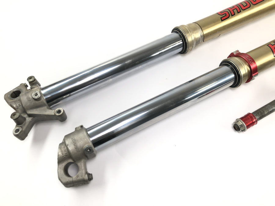 Honda CRF 450 R [2007] - Fork telescopic fork with axle front fork Showa Upside Down