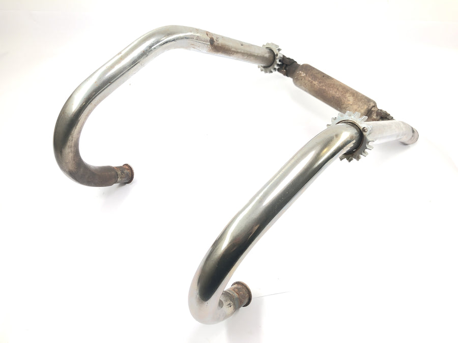 Moto Guzzi V65 Custom [1985] - Manifold exhaust manifold system manifold pipes