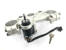 Yamaha TT 600 E 4GV [1995] - Fork clamp at the top fork clamp with ignition lock-2