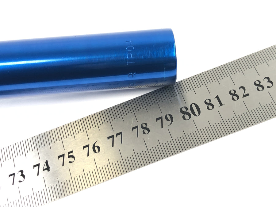 Yamaha DT 125 R DE03 [2000] - Handlebar cross bar aluminum blue reinforced cross brace