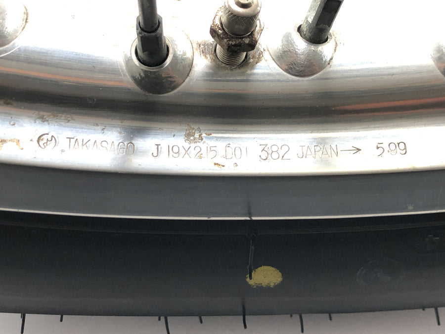 Kawasaki W 650 EJ650A [1999] - front wheel rim spoke wheel 2.15 x 19"