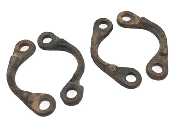 Honda XR 600 R PE04 [1992] - Exhaust clamps, exhaust manifold holder, manifold holder