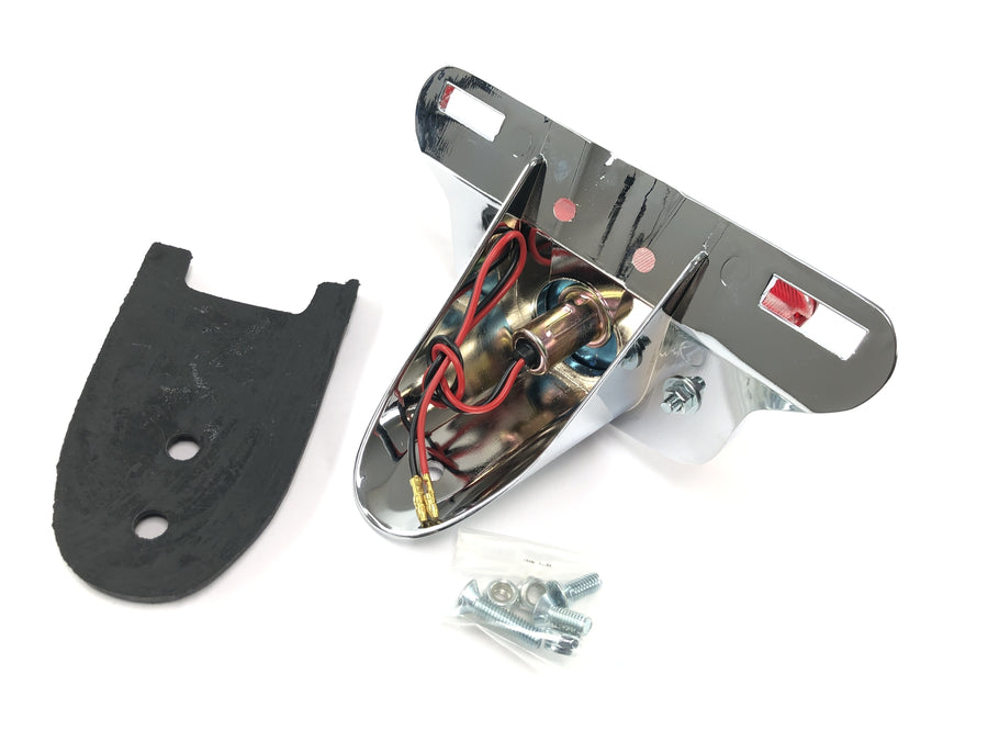Kawasaki W 650 EJ650A [1999] - taillight taillight brake light with holder chrome not original
