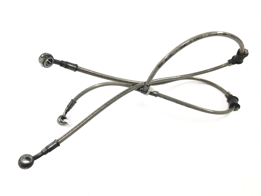 Ducati Monster SR2 800 M4 [2006] - front brake line steel braided brake hose