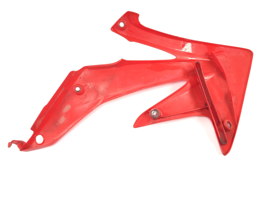 Honda CRF 450 R [2007] - Tank fairing left side panel plastic red