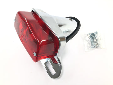 Kawasaki W 650 EJ650A [1999] - taillight taillight brake light with holder chrome not original