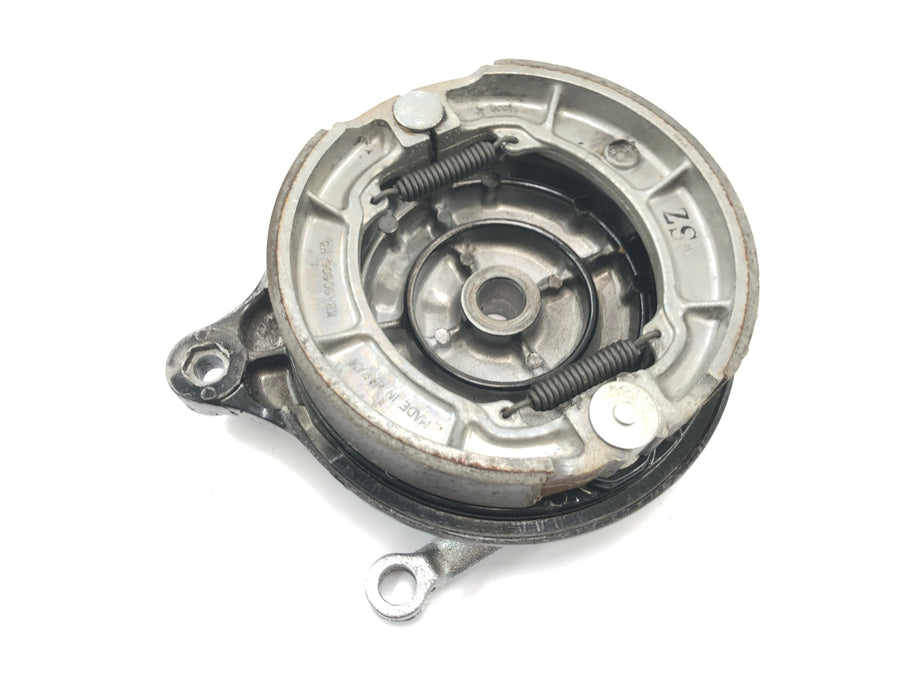 Kawasaki W 650 EJ650A [1999] - Rear brake drum, drum brake, brake anchor plate