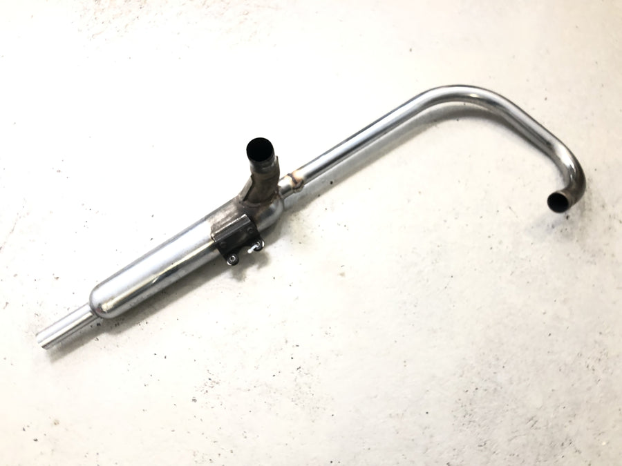 Kawasaki W 650 EJ650A [1999] - Exhaust system right, exhaust manifold, silencer