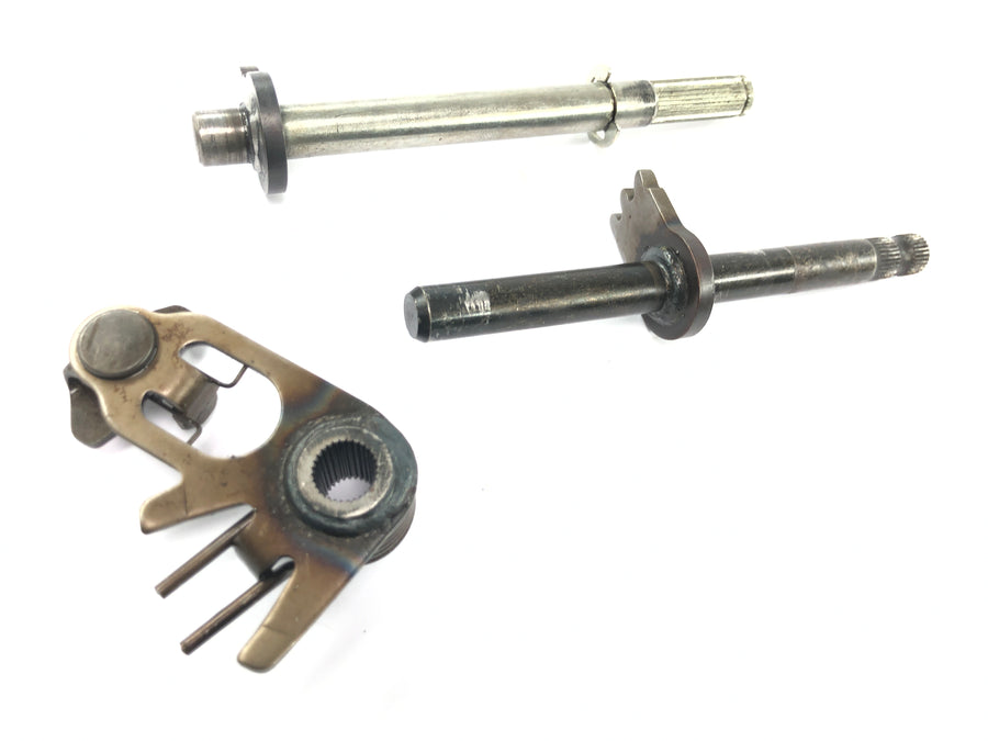 Yamaha TT 600 E 4GV [1995] - shift lever shaft shift shaft shift mechanism