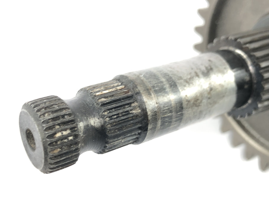 Honda XL 250 R MD03 [1993] - Kickstarter shaft Kickstart shaft with gear return spring
