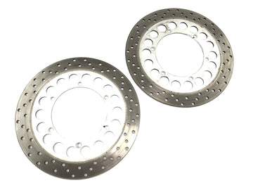 Yamaha XV 1600 Wild Star VP08 [2002] - front brake discs perforated 298 x 4.90 mm - 0
