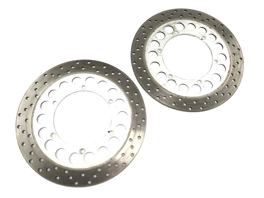 Yamaha XV 1600 Wild Star VP08 [2002] - front brake discs perforated 298 x 4.90 mm