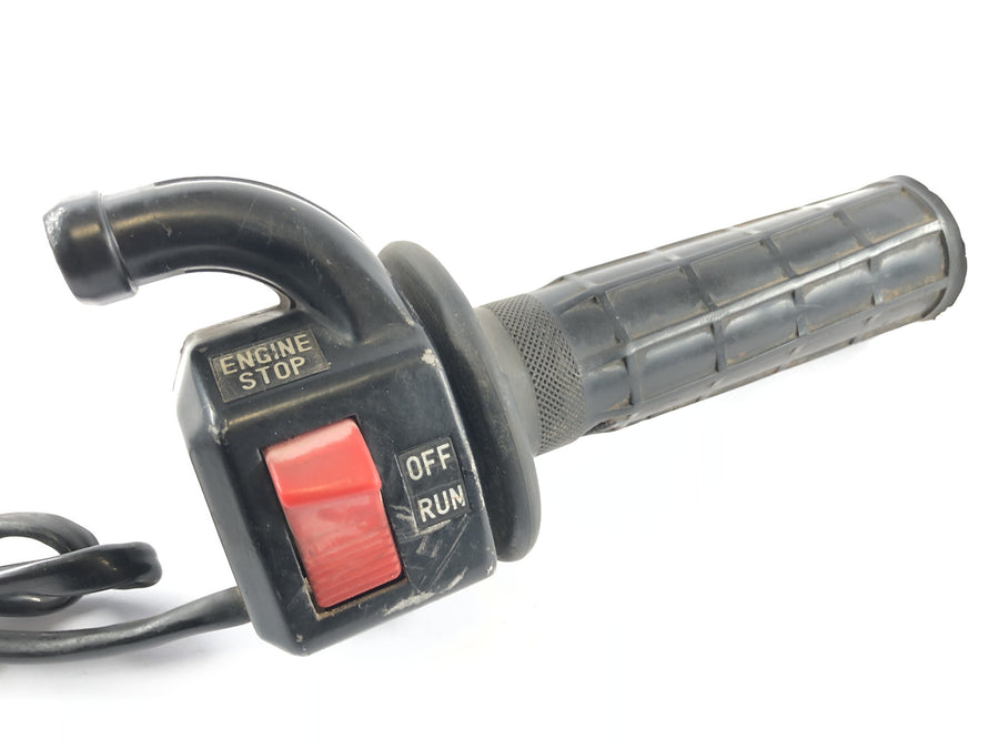 Yamaha XT 600 Zentere 34L [1985] - handlebar fittings handlebar switch on the right gas handle