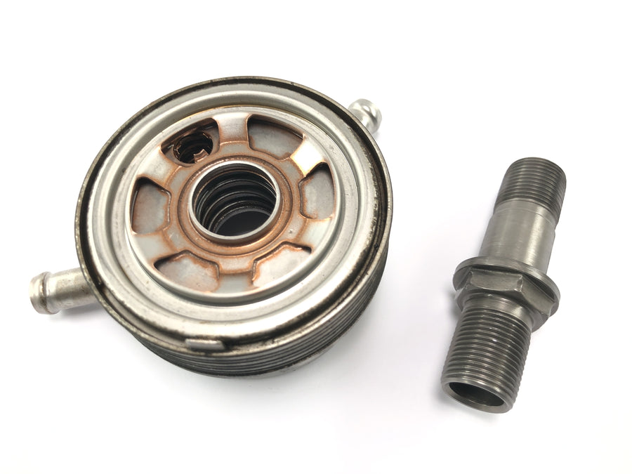 Yamaha MT07 RM04 [2014] - Oil cooler oil filter adapter heat exchanger