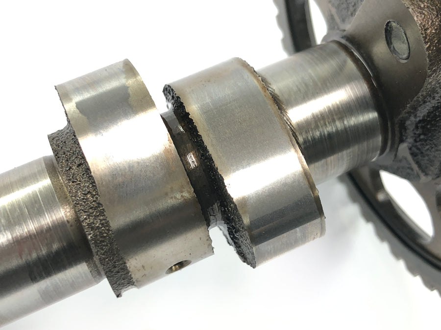 Yamaha TT 600 E 4GV [1995] - Camshaft control shaft cam gear drive shaft
