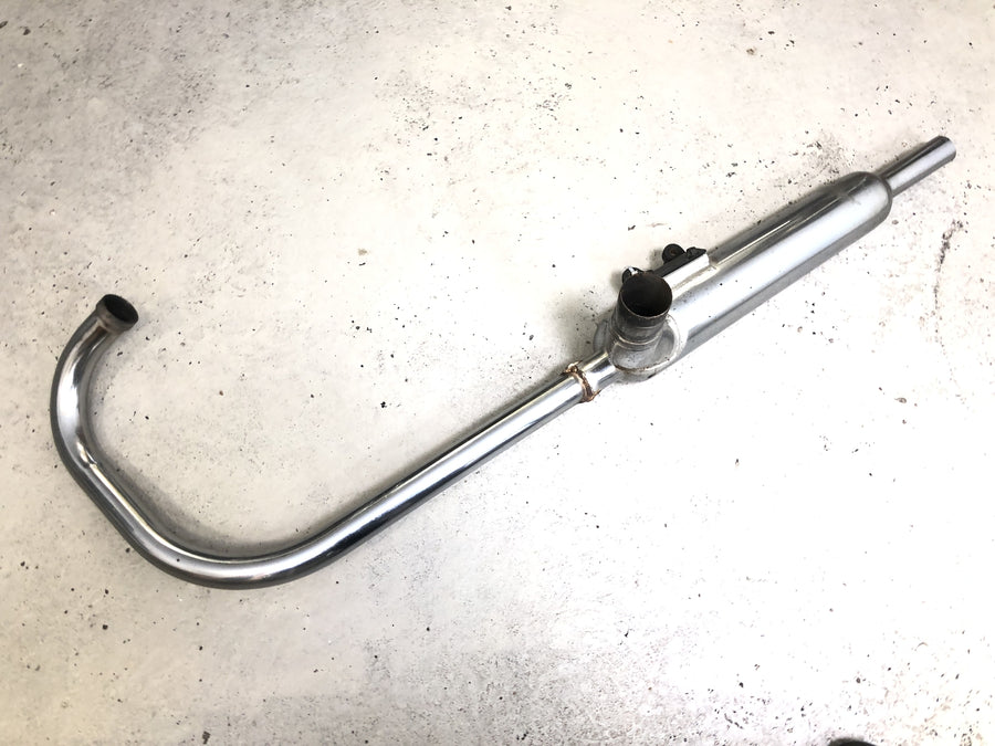 Kawasaki W 650 EJ650A [1999] - Exhaust system right, exhaust manifold, silencer