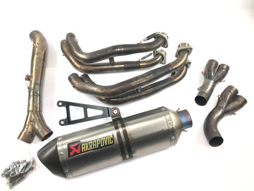 Suzuki GSX R 1000 WVB6 K6 [2006] - exhaust system Akrapovic complete system rear silencer