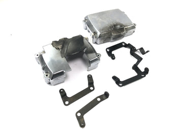 Yamaha XVS 650 4VR [1997] - cylinder head cover decorative panels pair - 0
