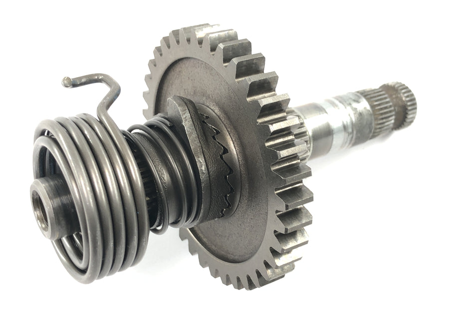 Honda XR 600 R PE04 [1992] - Kickstarter shaft kickstart axle gear return spring