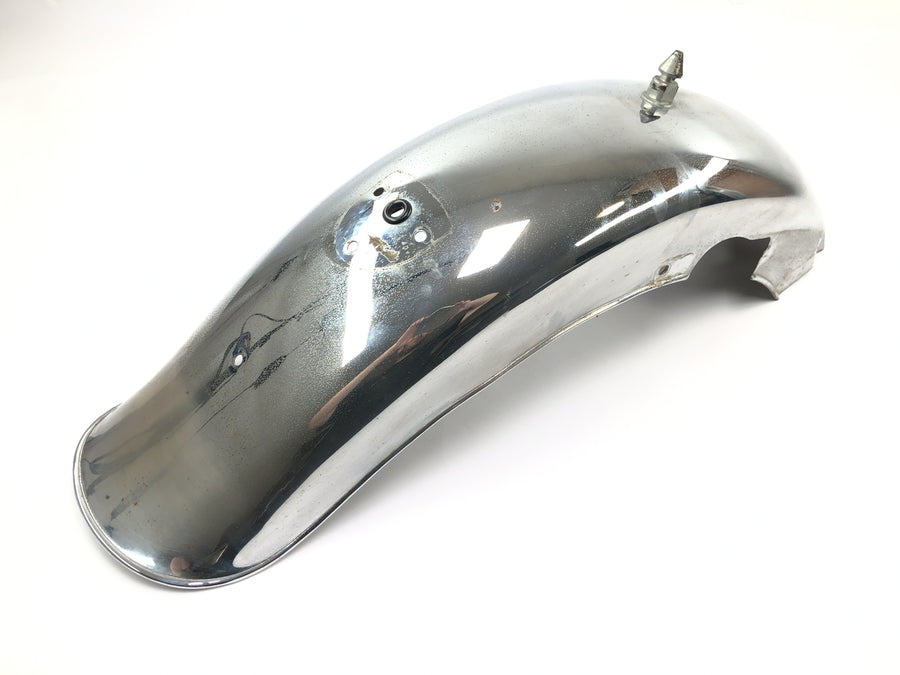 Moto Guzzi V65 Custom [1985] - Rear fender mudguard chrome steel rear wheel cover
