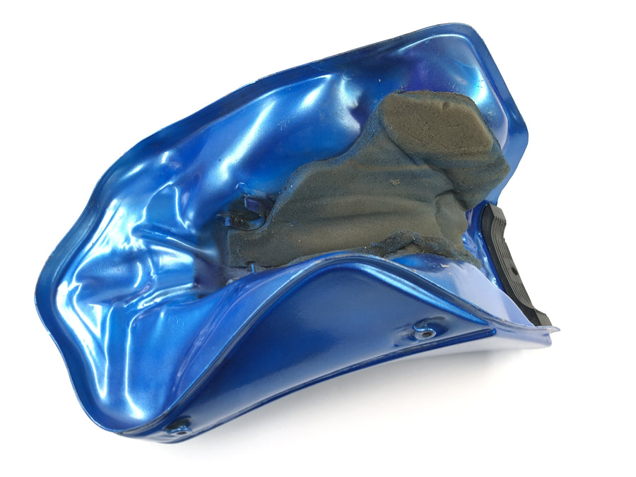 Yamaha DT 125 R DE03 [2000] - Tank petrol tank fuel tank fuel tank blue