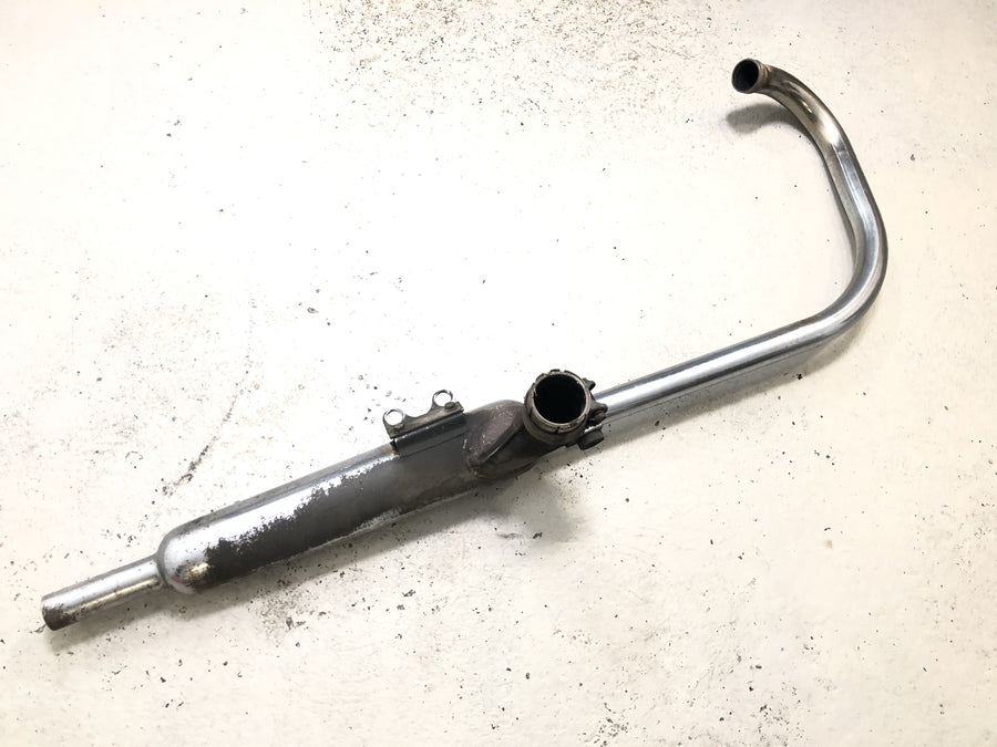 Kawasaki W 650 EJ650A [1999] - Exhaust system left, exhaust manifold, silencer